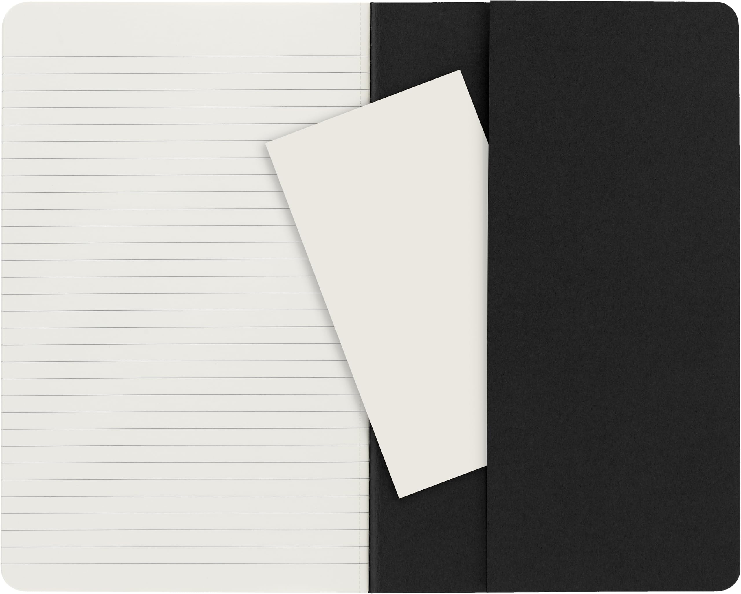 moleskine-cahier-journal-set-3-quaderni-a-righe-nero-large-13x21-cm-80-pagine image 5