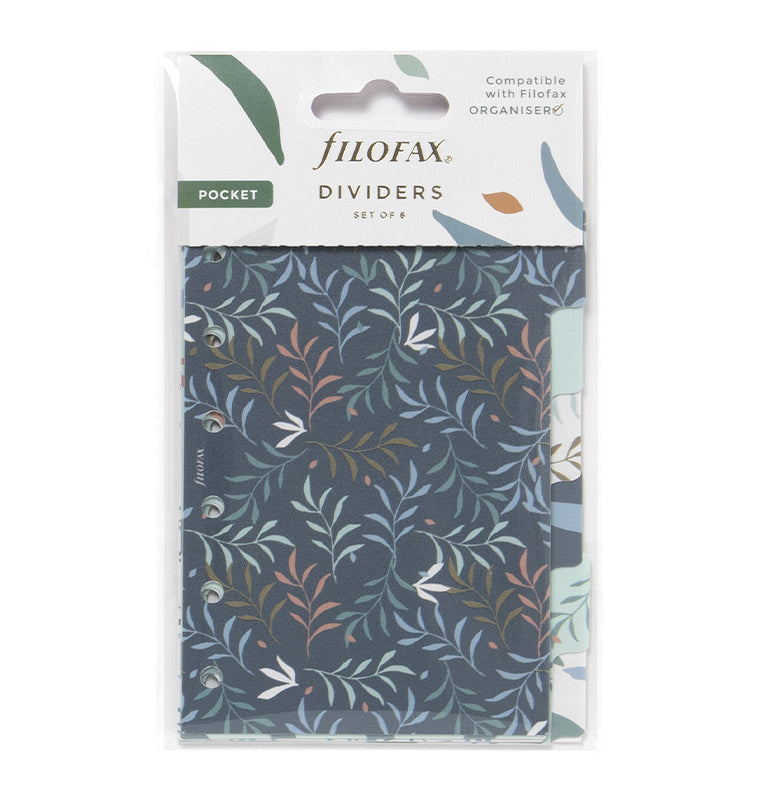 filofax-divisori-botanical-pocket-4-pezzi image 2