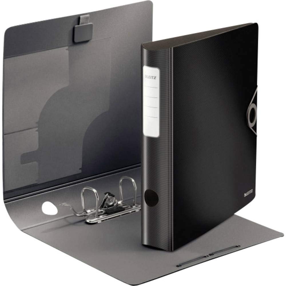 leitz-active-solid-raccoglitore-a-leva-180-a4-65-mm-nero-con-elastico image 2