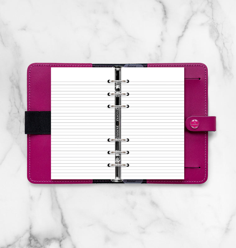 filofax-fogli-a-righe-bianco-personal-100-fogli image 4