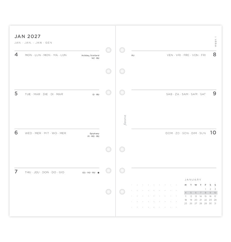 filofax-diario-settimanale-minimal-personal-2027-multilingua image 4