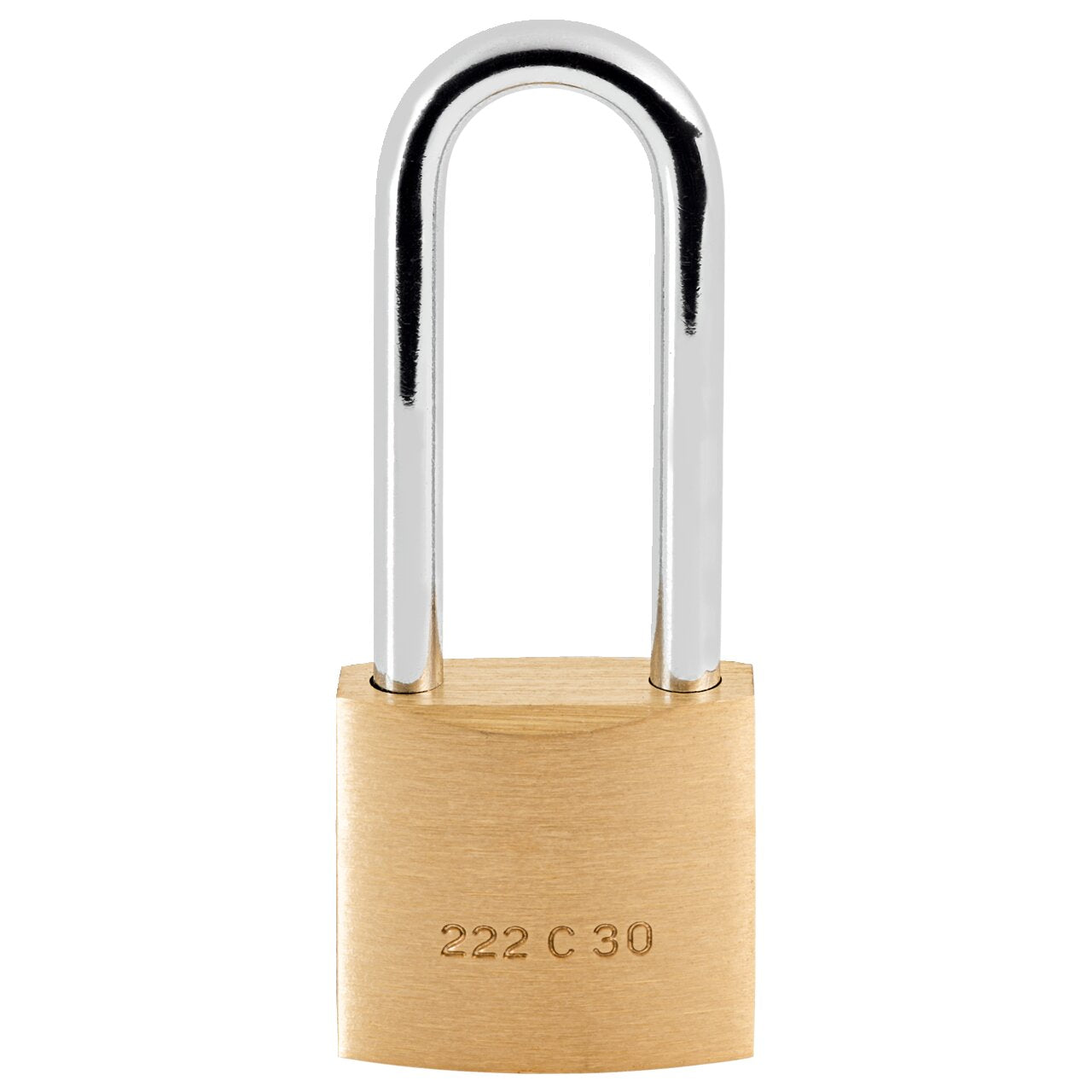 burg-w-chter-222-hb-30-45-lucchetto-a-cilindro-in-ottone-arco-alto image 4