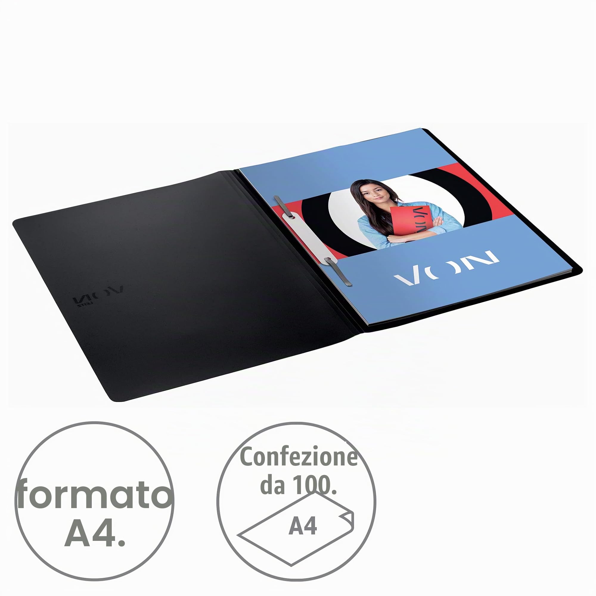 leitz-wow-46791099-cartelle-portadocumenti-a4-in-pp-per-100-fogli-confezione-da- image 2