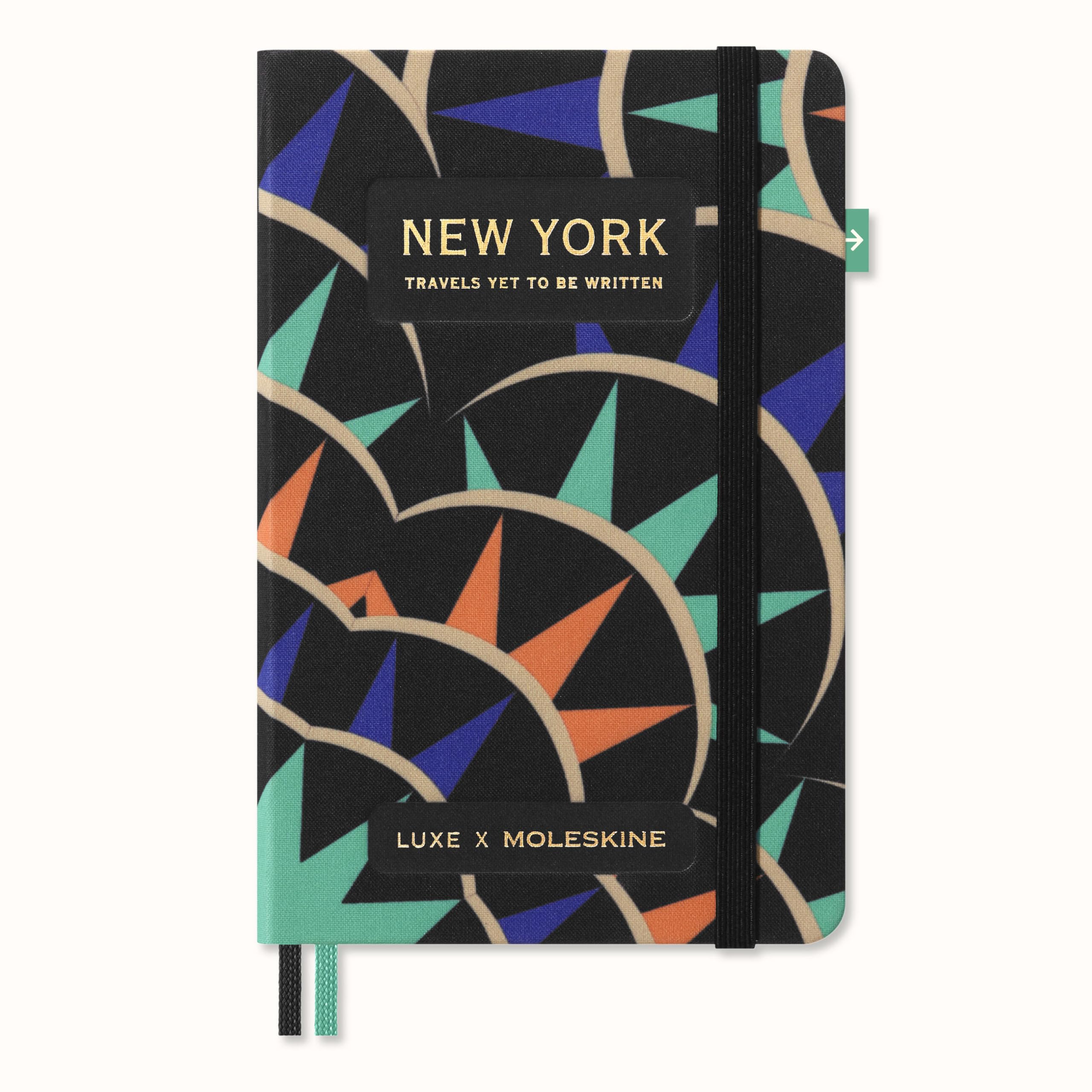 moleskine-luxe-taccuino-new-york-city-pocket-9x14-cm-copertina-rigida-in-tessuto image 4