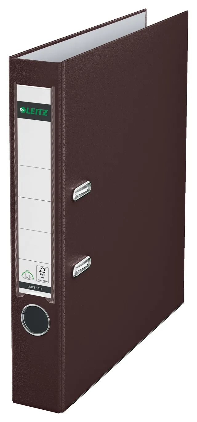 leitz-180-raccoglitore-a-leva-52-mm-marrone-formato-commerciale image 1