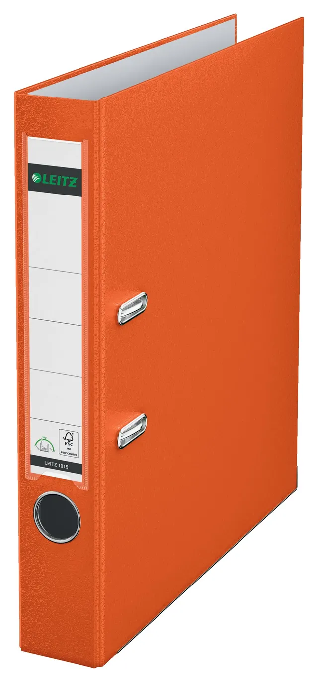 leitz-registratore-180-a4-dorso-5-2-cm-arancione image 1