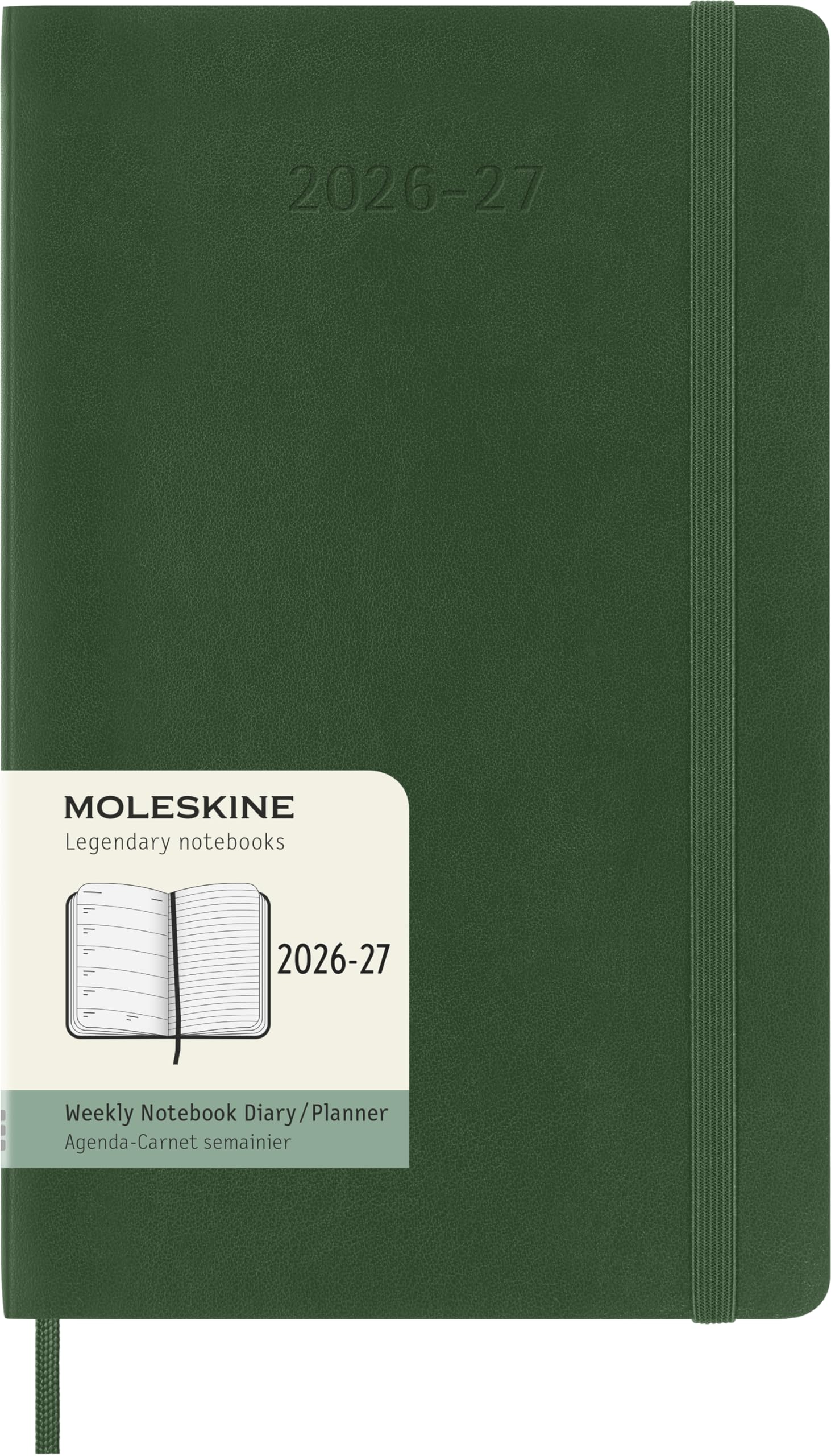 moleskine-agenda-settimanale-2026-2027-18-mesi-xl-19x25-cm-nera-morbida image 8