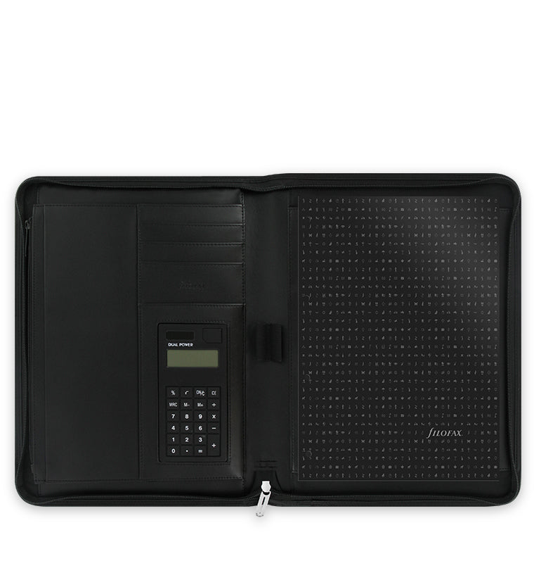 filofax-metropol-portadocumenti-a4-con-zip-e-calcolatrice image 3