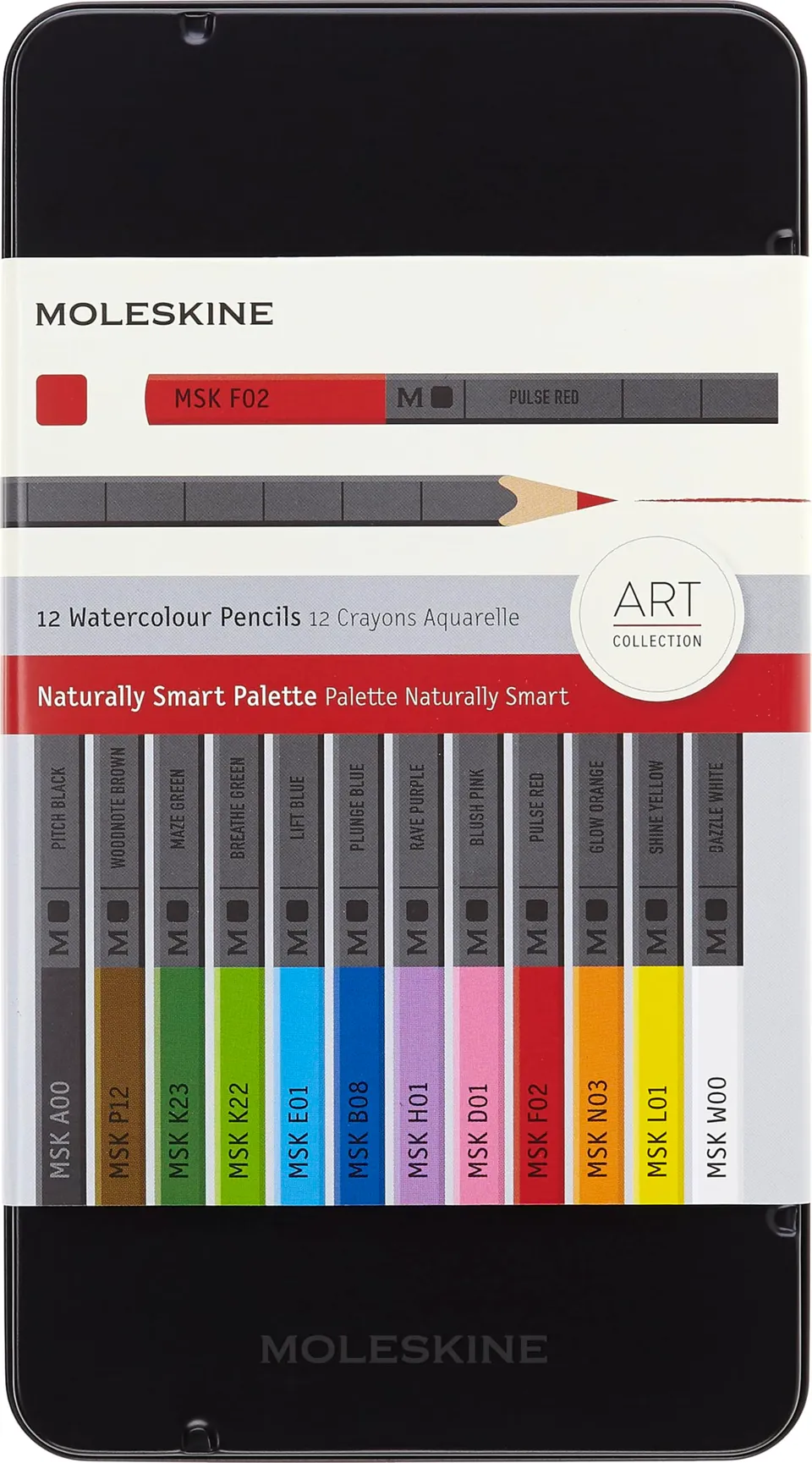 moleskine-naturally-smart-set-12-matite-a-pastello-mina-3-mm image 1