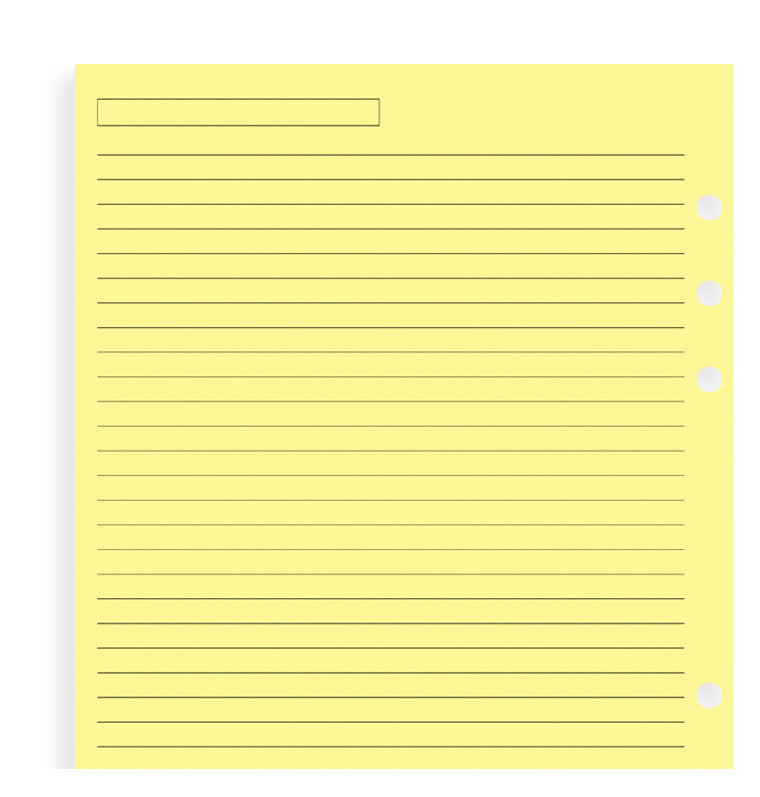 filofax-refill-fogli-a-righe-gialli-a5-25-fogli image 6