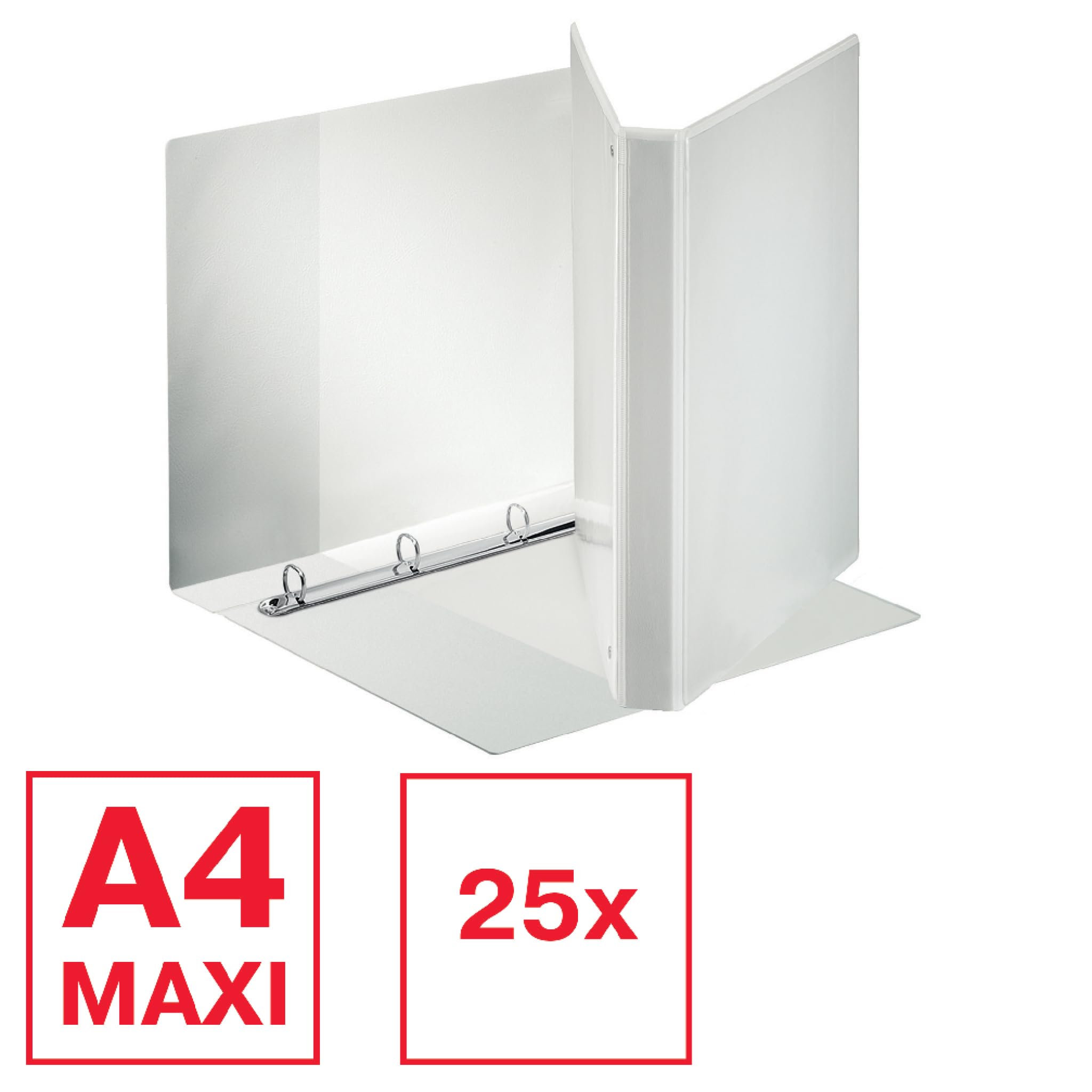 esselte-display-maxi-raccoglitore-pp-4-anelli-tondi-20-mm-bianco-a4 image 3