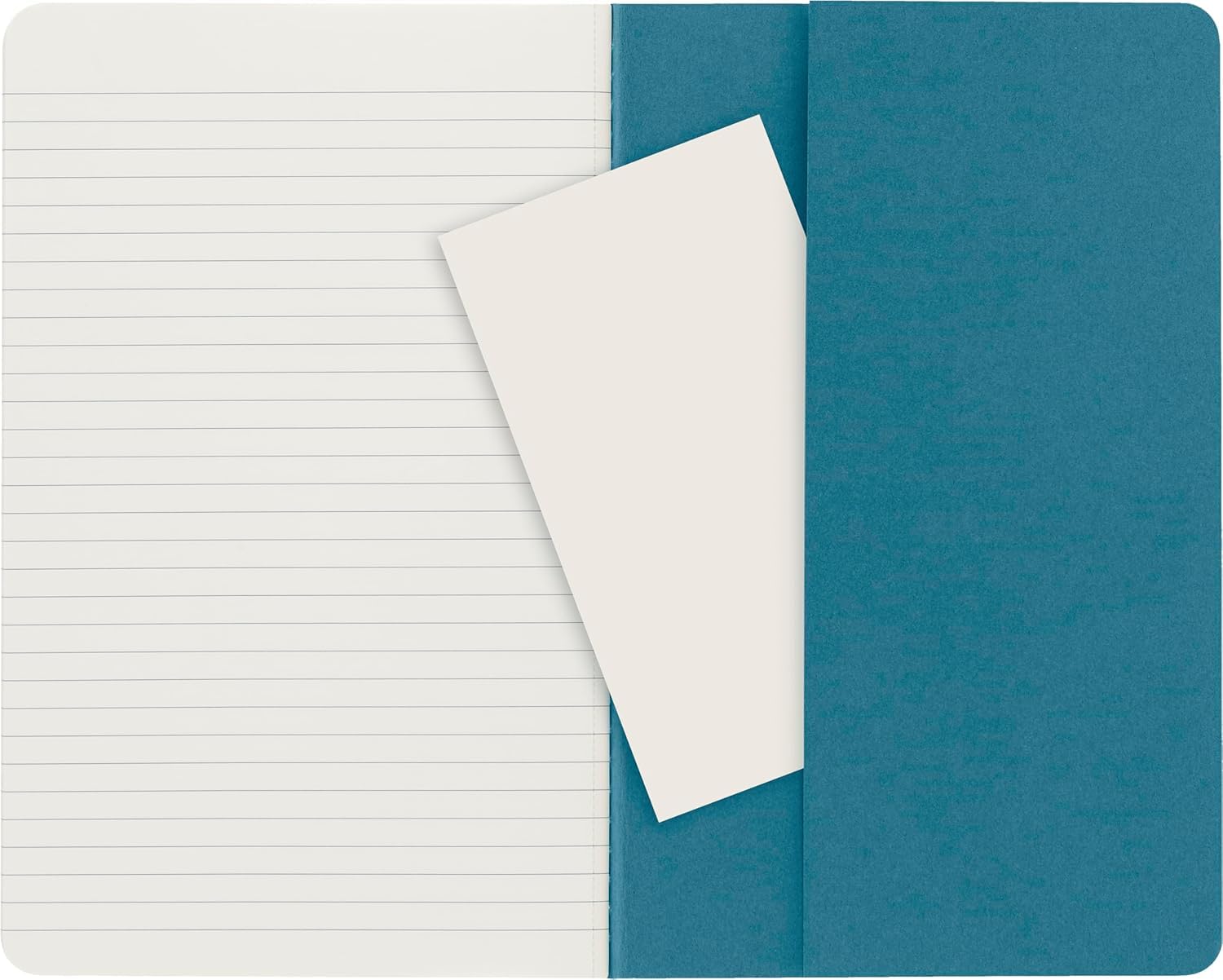 moleskine-cahier-journal-large-13x21-cm-righe-blu-brillante-set-3-quaderni image 6