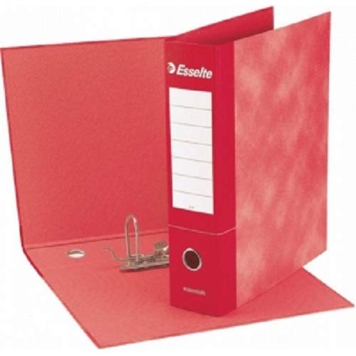 esselte-essentials-raccoglitore-a-leva-protocollo-dorso-5cm-rosso-confezione-8-p image 1