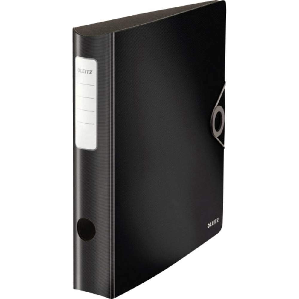 leitz-active-solid-raccoglitore-a-leva-180-a4-65-mm-nero-con-elastico image 1