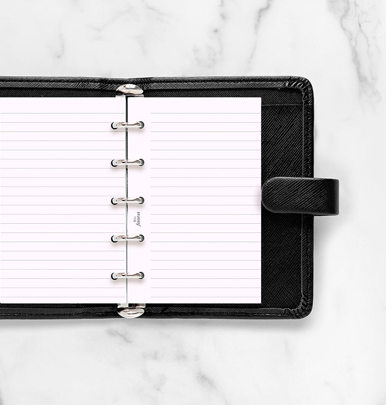 filofax-fogli-a-righe-lavanda-mini-30-fogli image 2