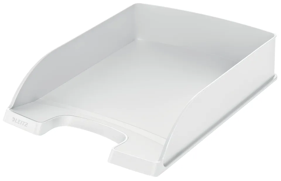 leitz-plus-standard-vaschetta-portacorrispondenza-a4-trasparente-satinato-522702 image 1