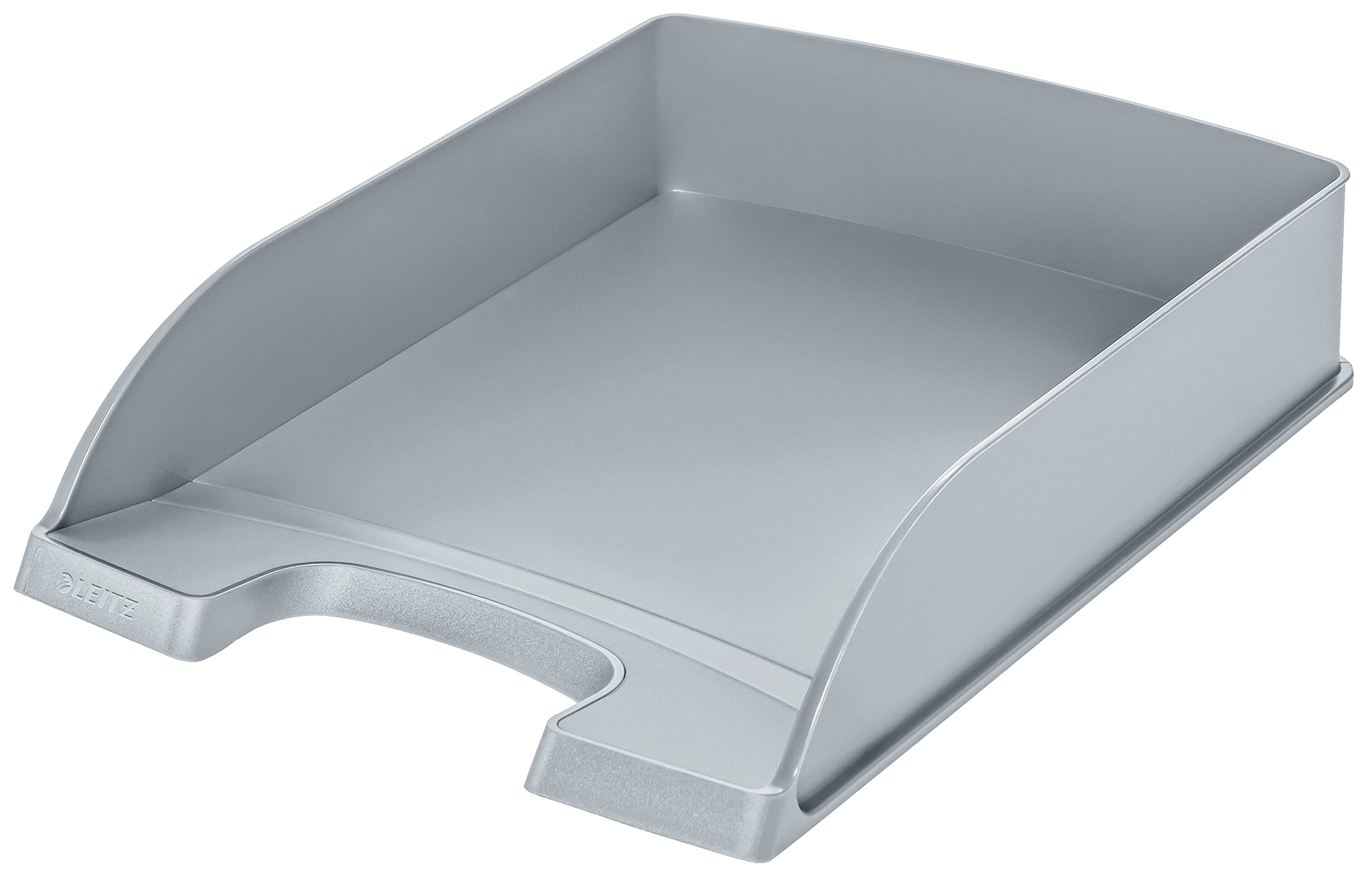leitz-plus-standard-vaschetta-portacorrispondenza-a4-argento-5-pezzi image 1