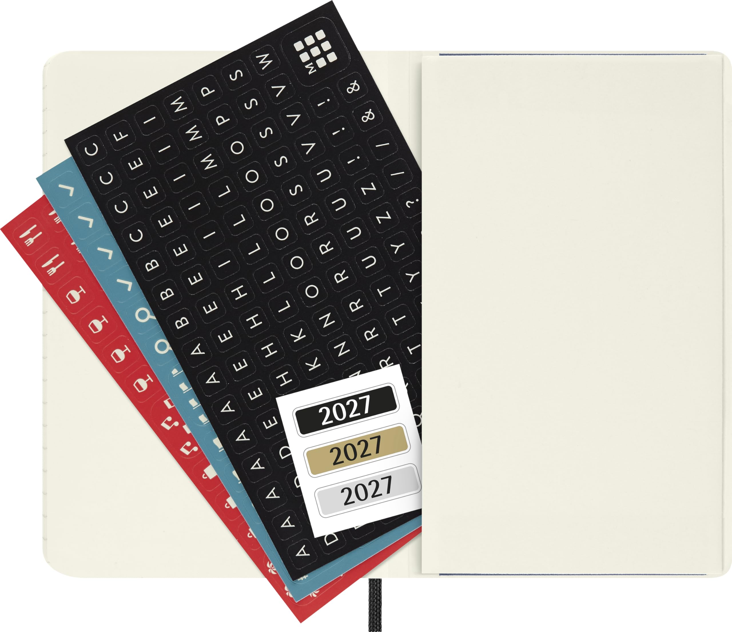 moleskine-agenda-settimanale-2027-pocket-9x14-cm-nera image 5