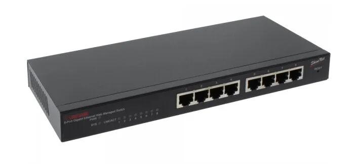 burg-w-chter-sanswitch-g8408-switch-8-porte-gigabit image 1