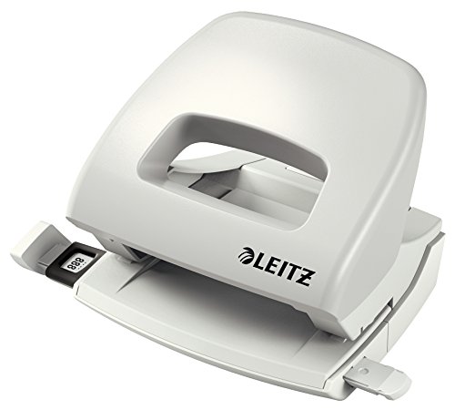 leitz-perforatrice-da-ufficio-compatta-nexxt-grigio-metallo-16-fogli image 7