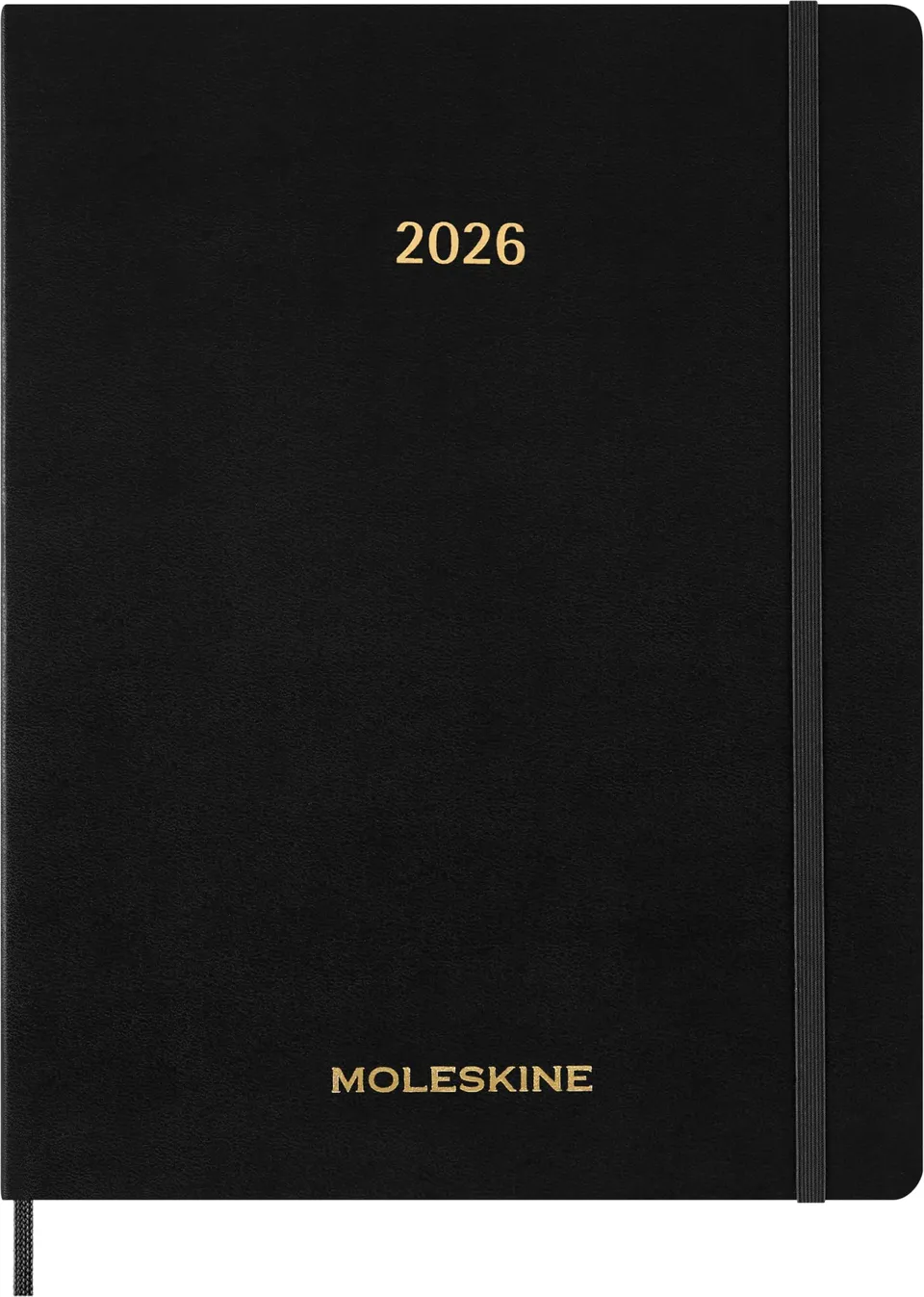 moleskine-essential-planner-2025-2026-settimanale-verticale-xxl-nero image 1