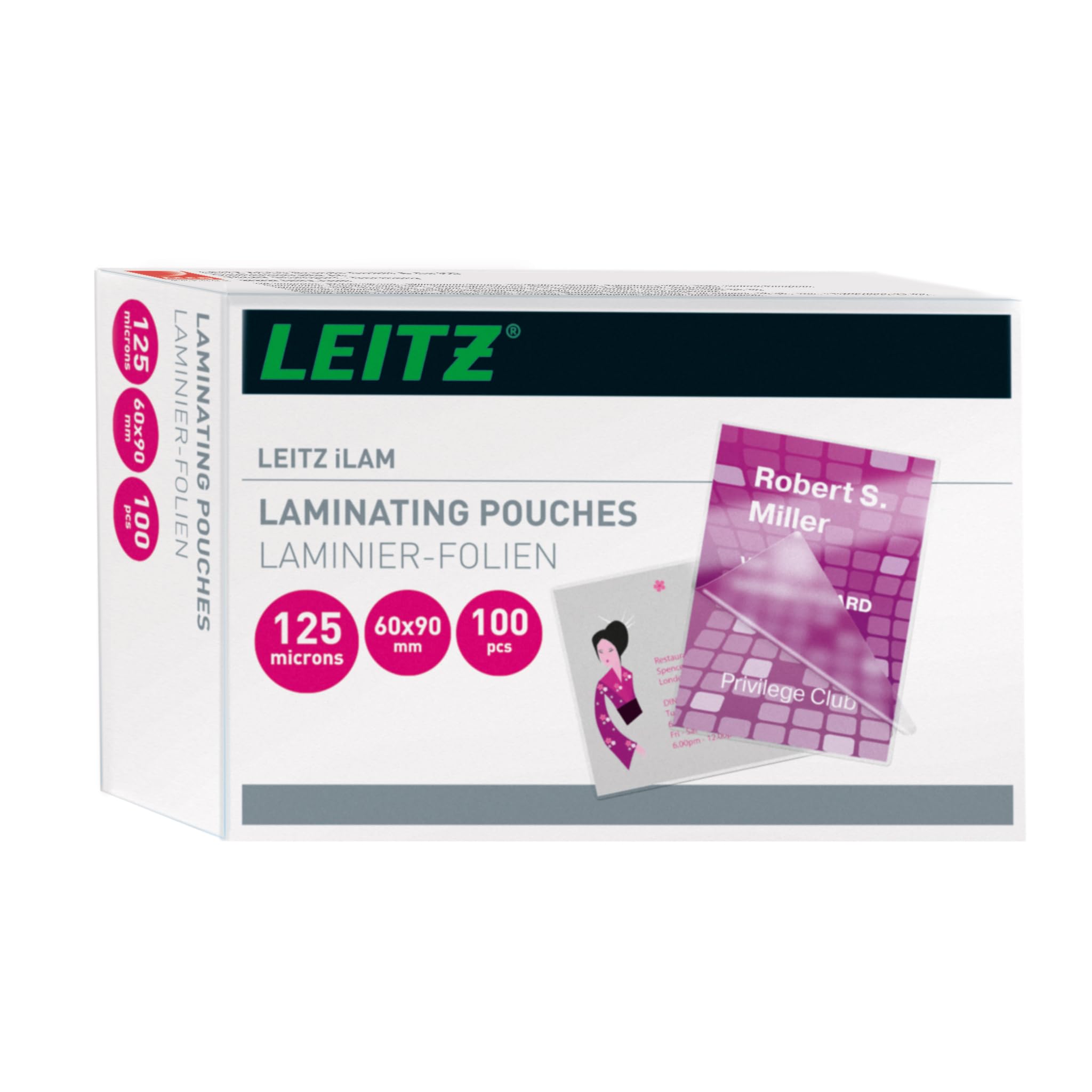 leitz-ilam-pouch-plastificazione-125-micron-60x90-mm-100-pz image 1