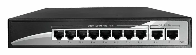 burg-w-chter-sanswitch-20910-switch-poe-gigabit-8-2-porte image 1