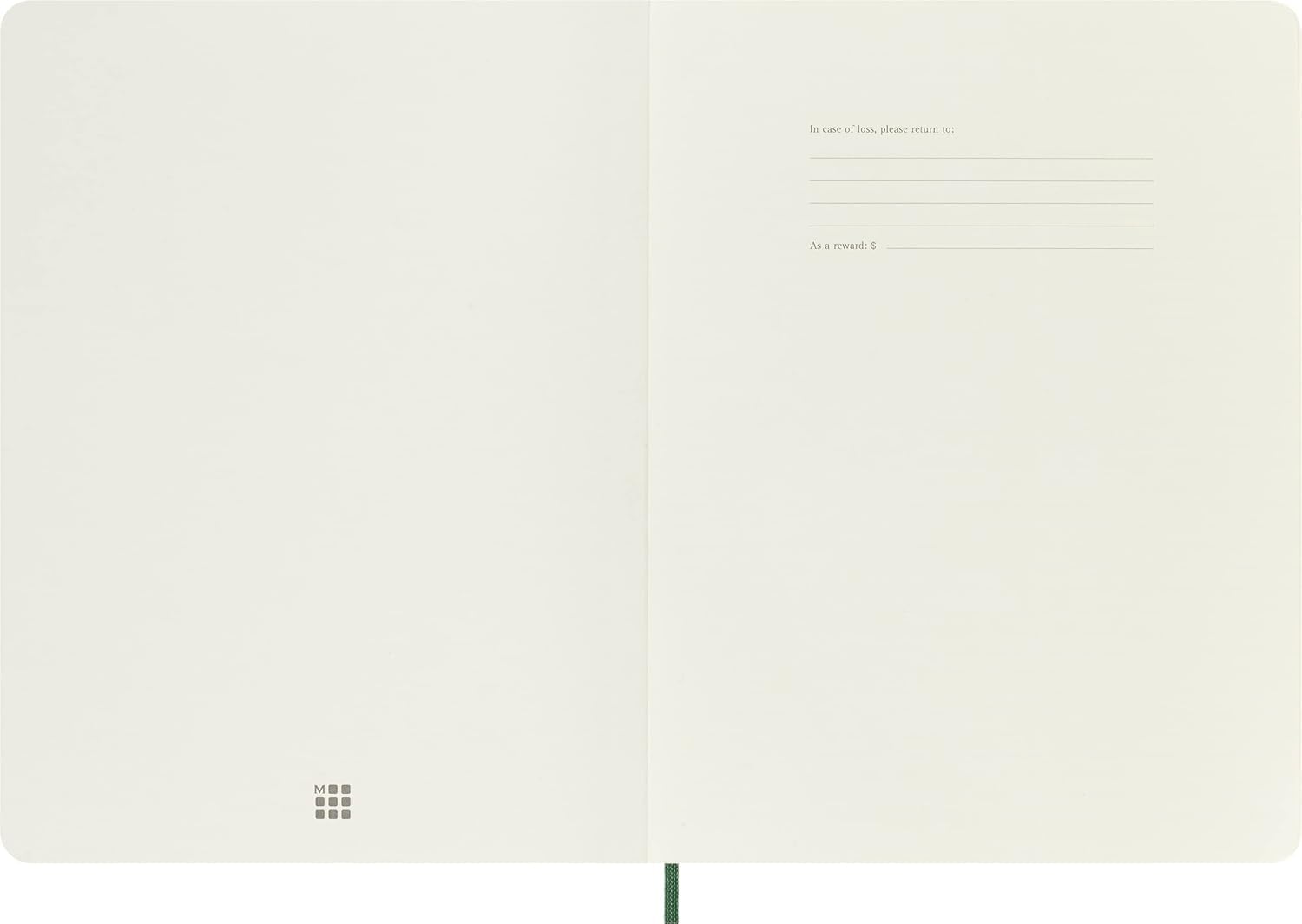 moleskine-classic-notebook-taccuino-puntinato-xl-19x25-cm-verde-mirto-192-pagine image 4