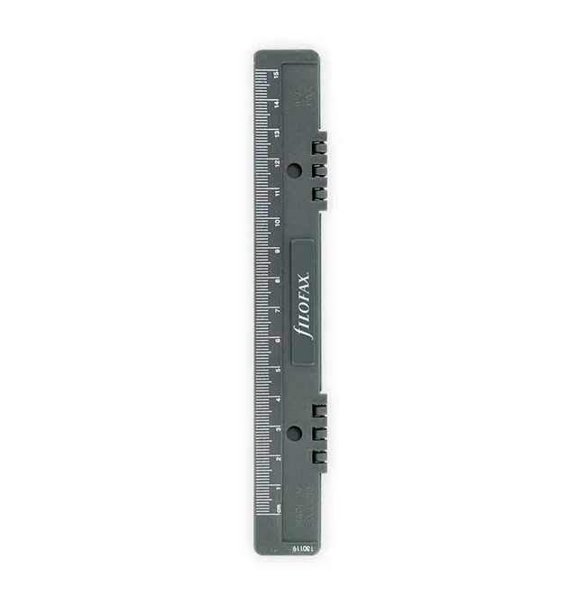 filofax-perforatore-righello-in-plastica-personal image 1