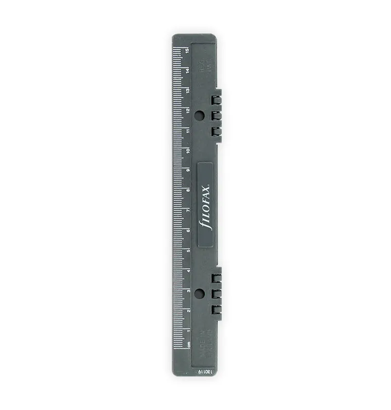 filofax-perforatore-righello-in-plastica-personal image 1