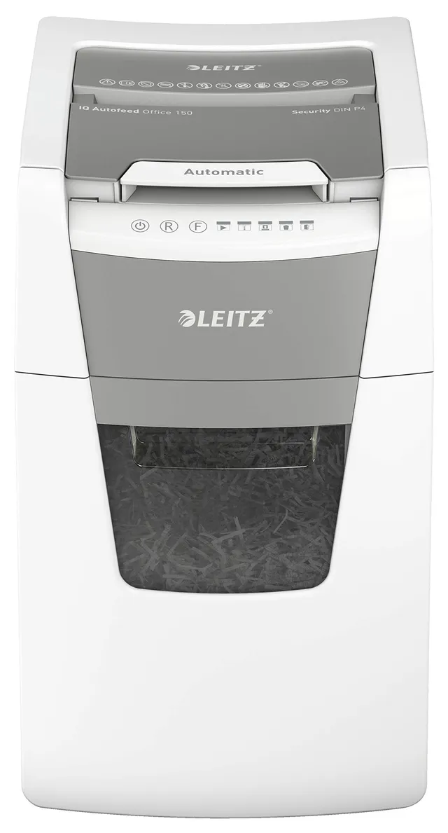 leitz-iq-autofeed-office-150-distruggidocumenti-p4-bianco-44-l image 1