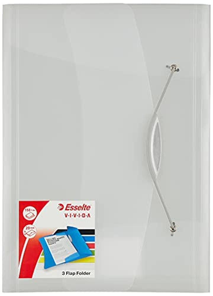 esselte-cartella-progetti-vivida-ppl-blu-a4-350-fogli-con-elastico image 2