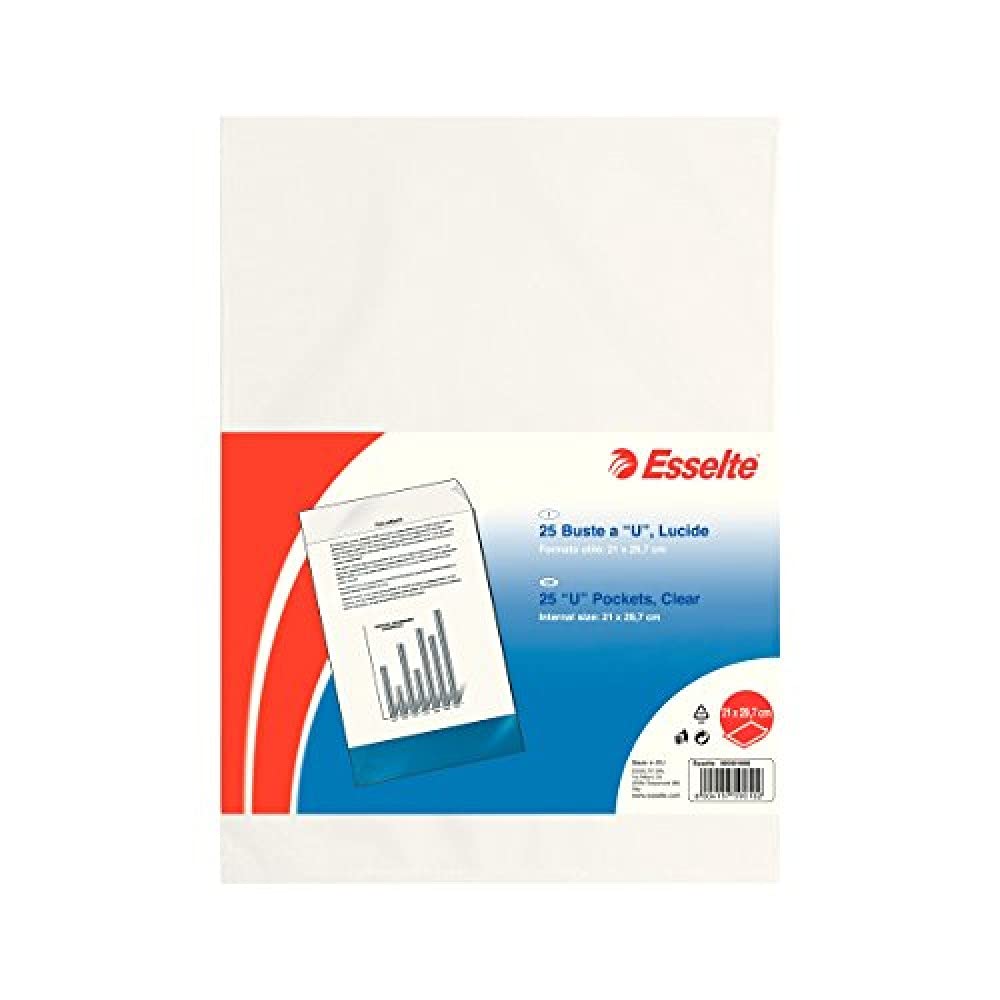 esselte-de-luxe-buste-a-u-trasparenti-lucide-15x21-cm-25-pezzi image 7
