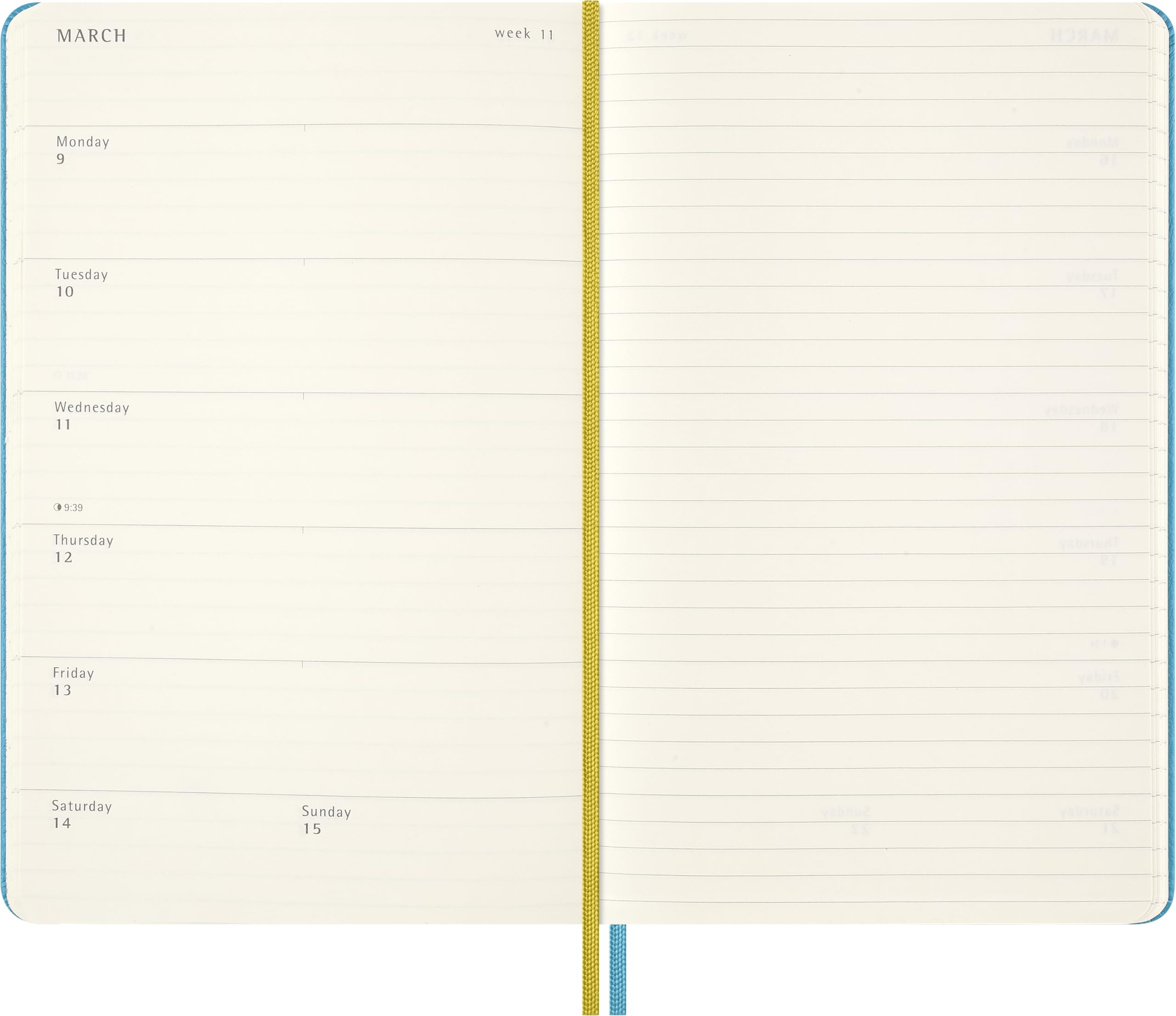 moleskine-peanuts-agenda-settimanale-18-mesi-2025-2026-large-13x21-cm image 5