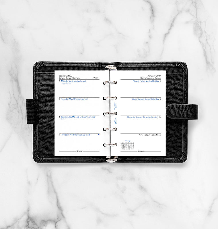 filofax-calendario-1-settimana-su-2-pagine-mini-multilingua-2027 image 3