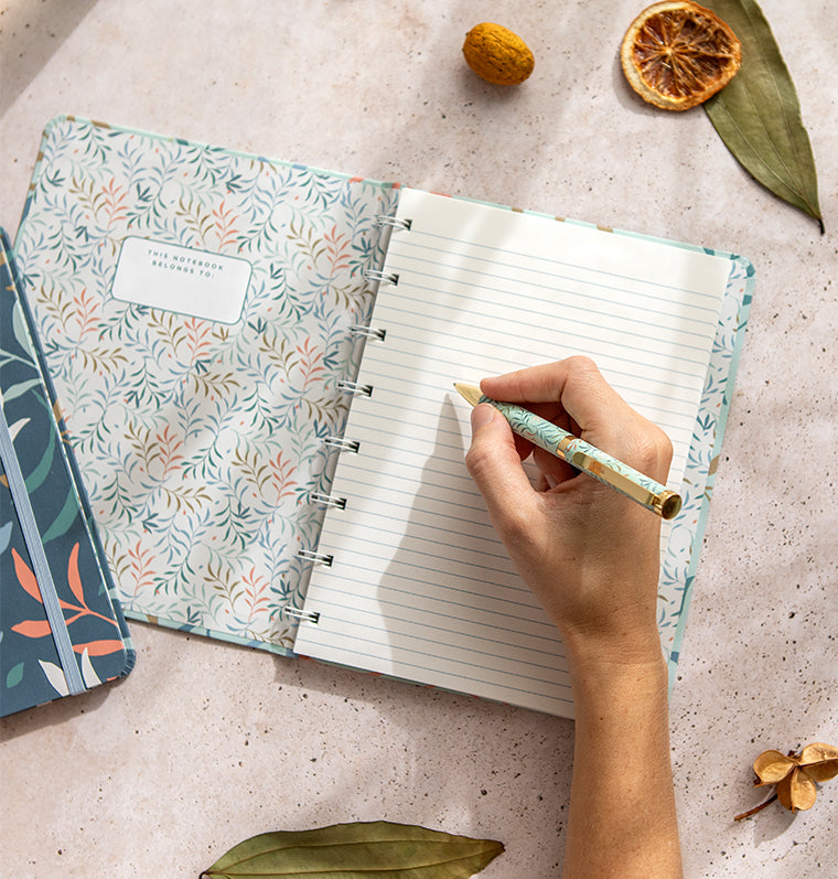 filofax-botanical-notebook-refillabile-a5 image 7