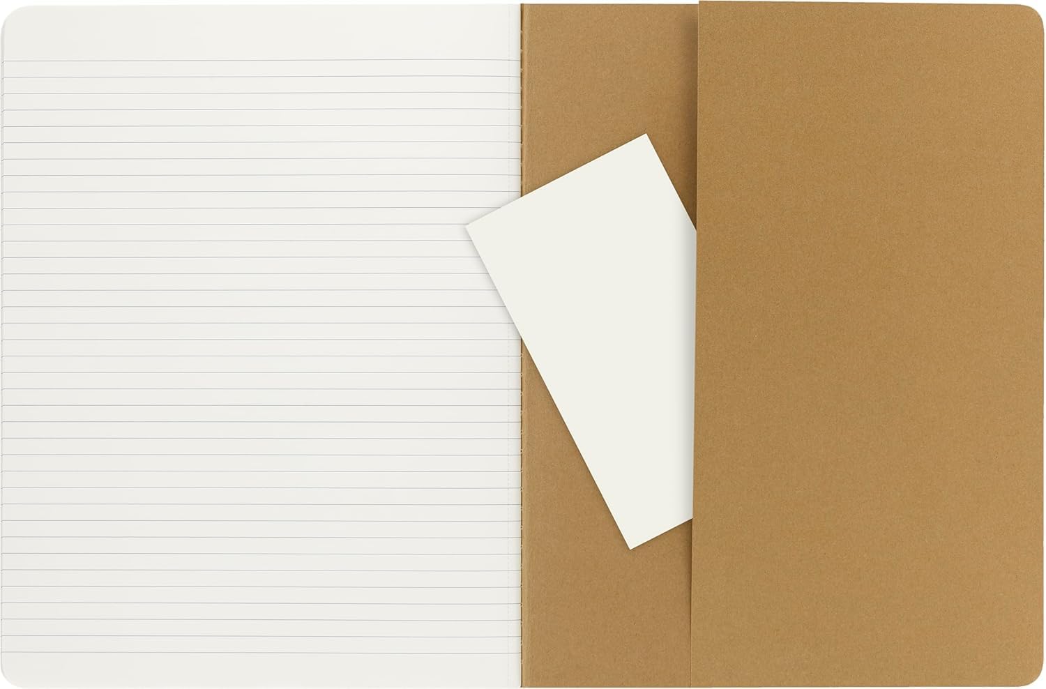 moleskine-cahier-journal-set-3-quaderni-a-righe-xl-marrone image 5