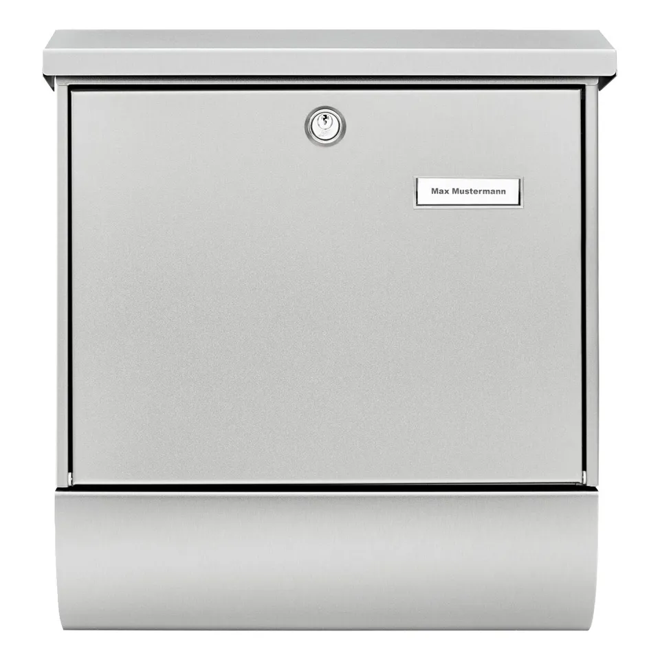 burg-w-chter-amrum-set-38670-ni-cassetta-postale-inox-c4-con-portaliviste image 1